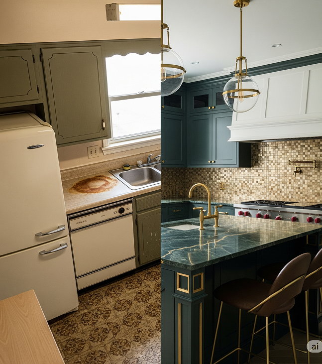 kitchen transformation